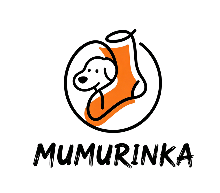 MUMURINKA custom pet socks brand logo